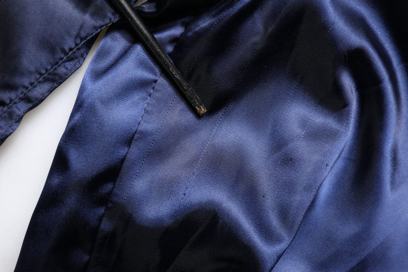 Dolce & Gabbana Blaue Nylon DG Crown Bomberjacke mit durchgehendem Reißverschluss