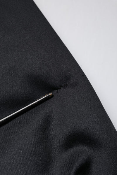 Dolce & Gabbana Schwarze Polyester DG Jacke mit Kapuze und durchgehendem Reißverschluss