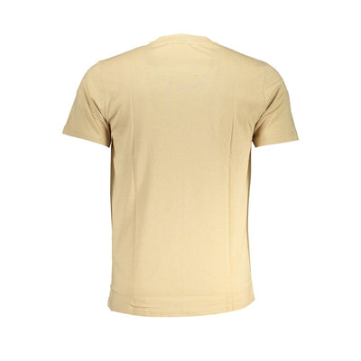 Cavalli Class T-Shirt aus beiger Baumwolle