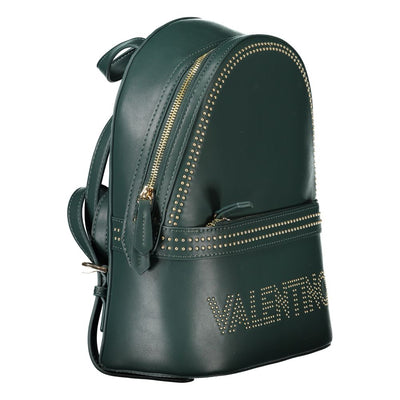 Mario Valentino Grüner Polyethylen-Rucksack für Frauen