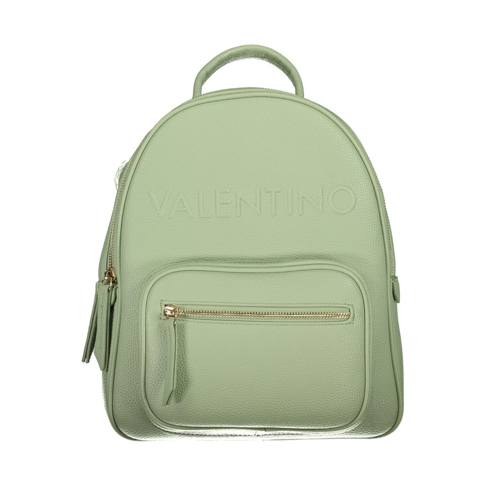 Mario Valentino Grüner Polyethylen-Rucksack