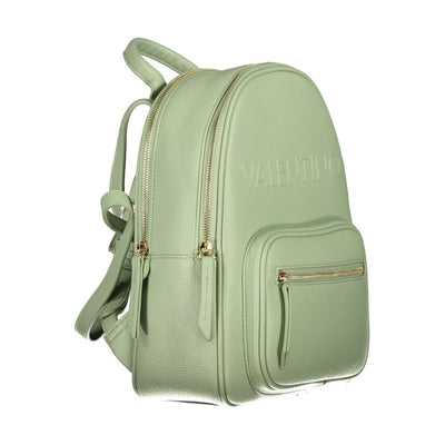 Mario Valentino Grüner Polyethylen-Rucksack