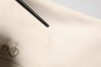 Dolce & Gabbana Beigefarbener Kaschmirmantel Blazer