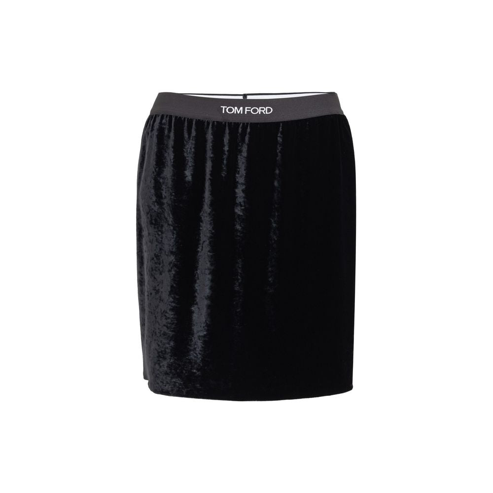 Tom Ford Schwarzer Viskose-Mini
