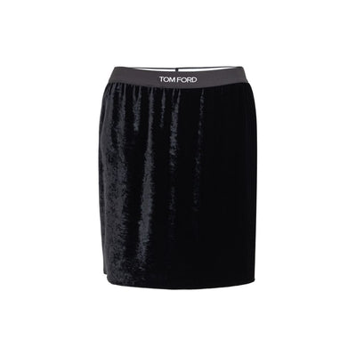 Tom Ford Schwarzer Viskose-Mini