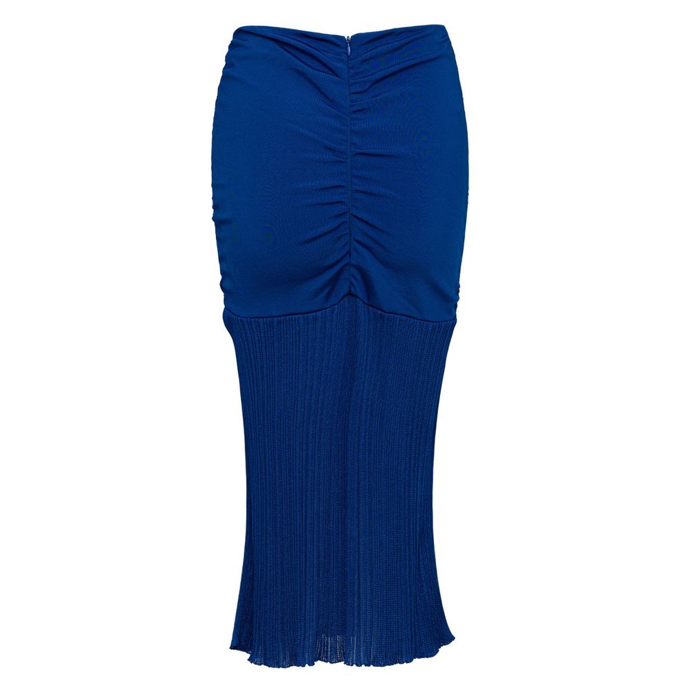 Tom Ford Midi aus blauer Viskose