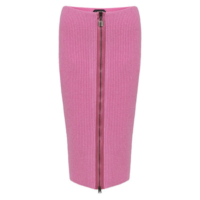 Tom Ford Midi aus rosa Wolle
