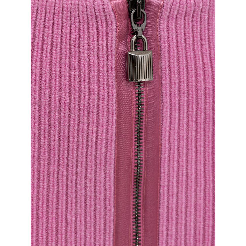 Tom Ford Midi aus rosa Wolle