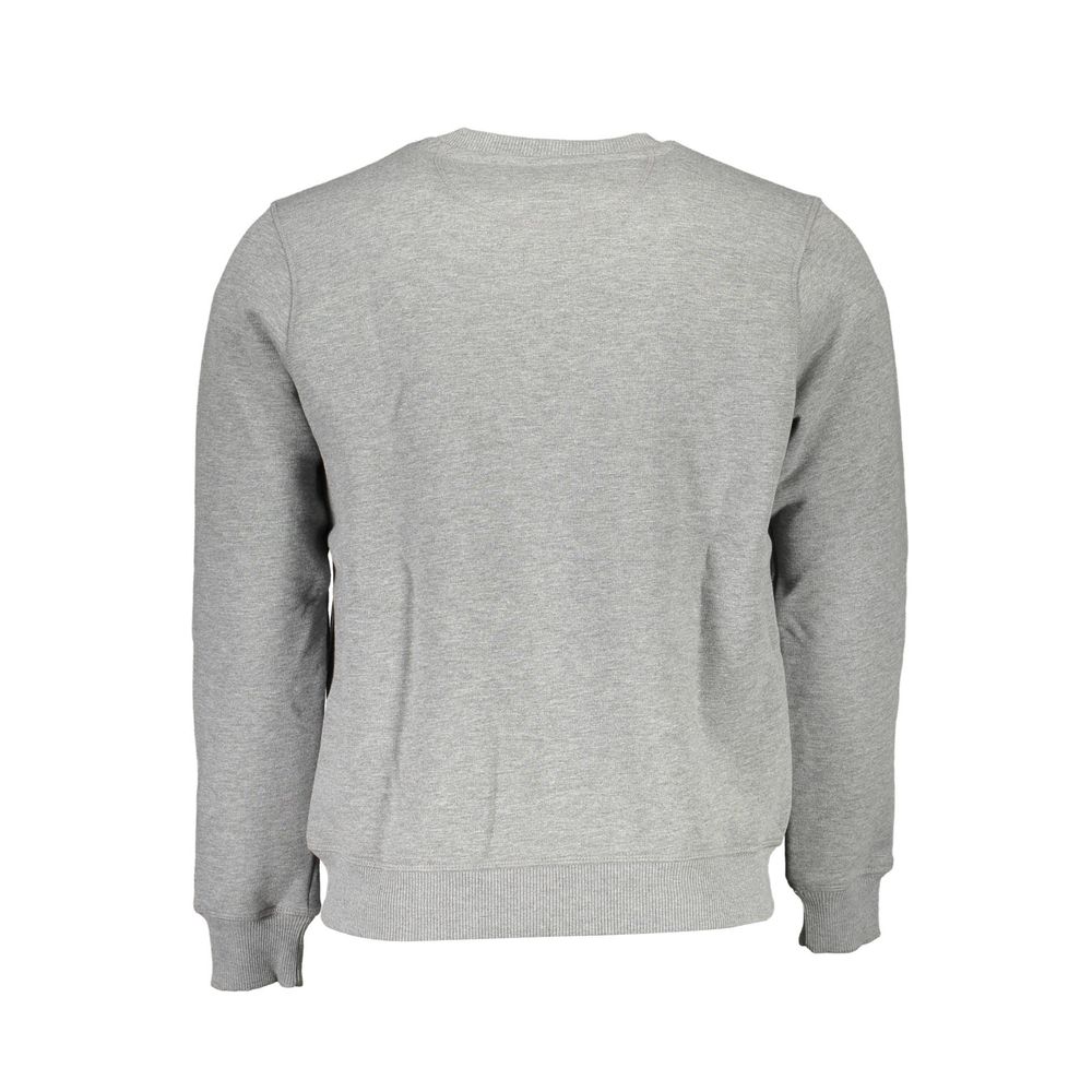 North Sails Grauer Baumwollpullover für Männer