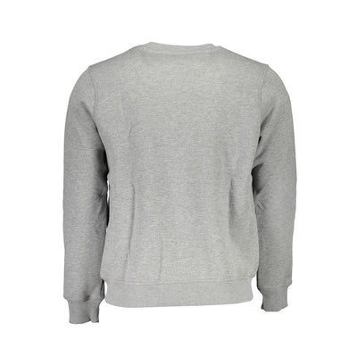 North Sails Grauer Baumwollpullover für Männer