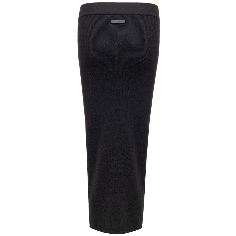 Tom Ford Schwarzer Kaschmir-Midi