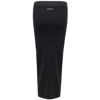 Tom Ford Schwarzer Kaschmir-Midi
