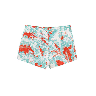 Bottega Veneta Weiße Polyamid-Badeshorts