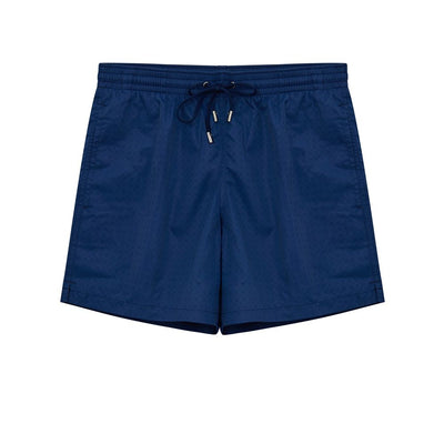 Canali Blaue Polyester-Badeshorts