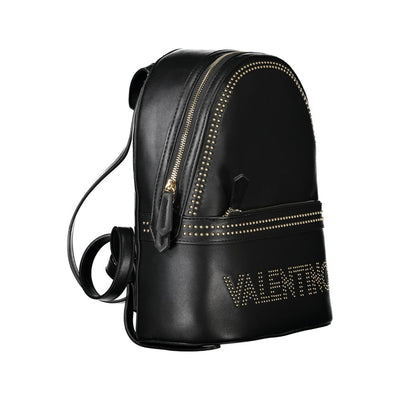 Mario Valentino Schwarzer Polyethylen-Rucksack für Frauen