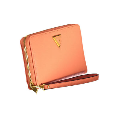 Guess Jeans Portemonnaie aus orangefarbenem Polyethylen