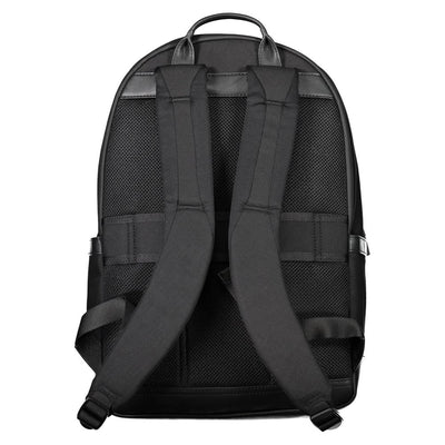 Tommy Hilfiger Schwarzer Nylon-Rucksack für Männer