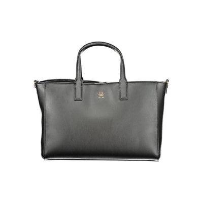 Tommy Hilfiger Schwarz Polyester Frauen Handtasche