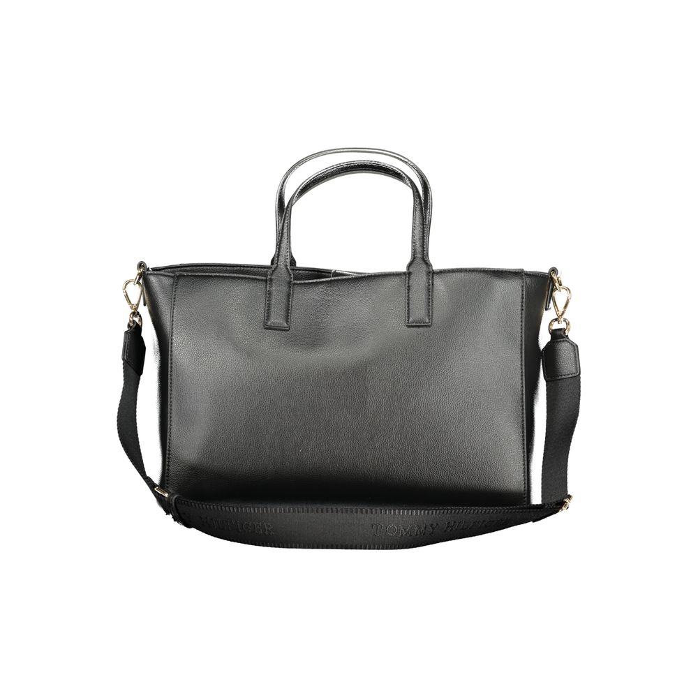 Tommy Hilfiger Schwarz Polyester Frauen Handtasche