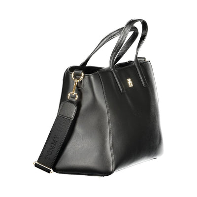 Tommy Hilfiger Schwarz Polyester Frauen Handtasche