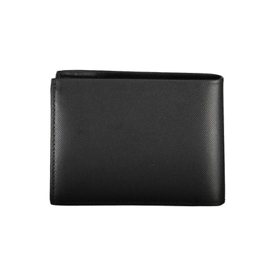 Calvin Klein Schwarzes Leder Herren Portemonnaie