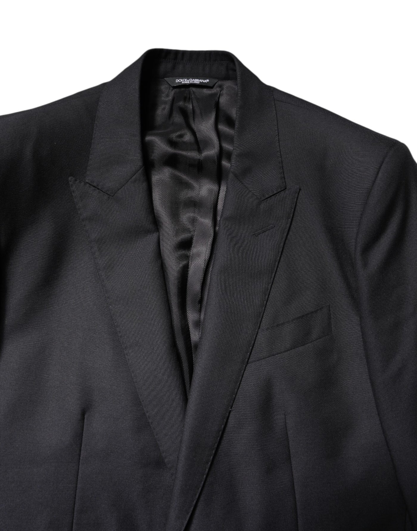 Dolce & Gabbana Blauer MARTINI Wolle Formal 3 Stück Anzug