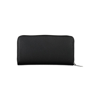 Calvin Klein Schwarzes Polyester Portemonnaie für Frauen