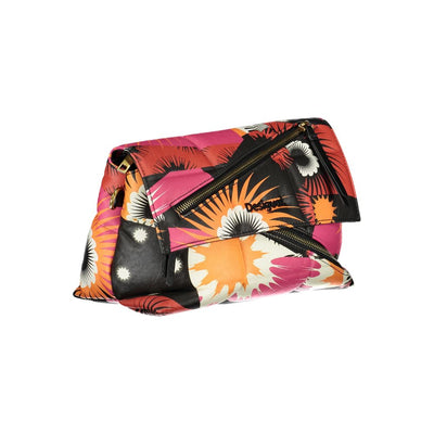 Desigual Schwarze Polyethylen-Handtasche