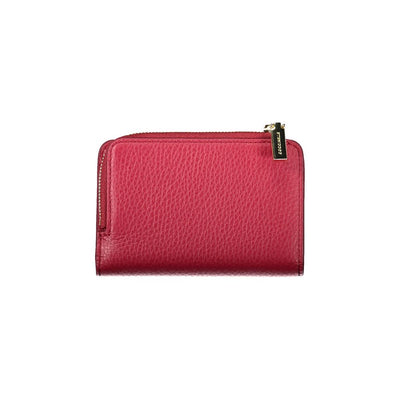 Coccinelle Rotes Leder Portemonnaie für Frauen