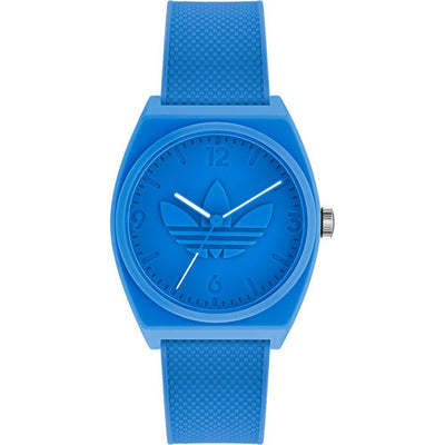 Adidas Blaue Synthetikuhr