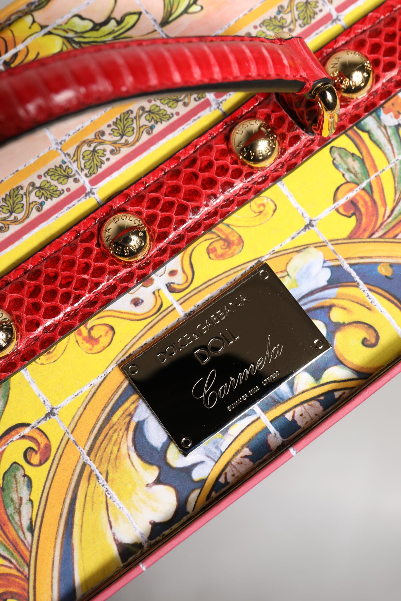 Dolce & Gabbana Schwarzes Kleid Keramik Porzellan Mode Leder Sizilien Puppen