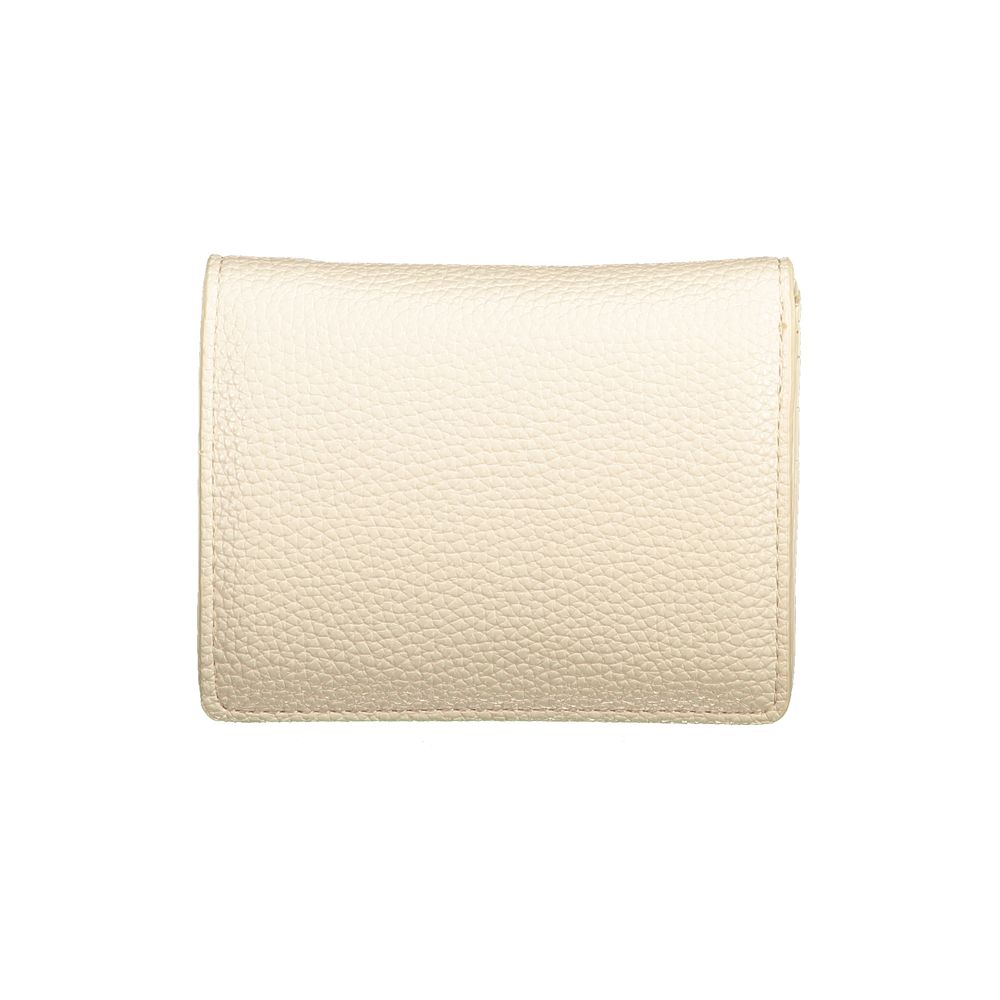 Mario Valentino Beige Polyethylen Brieftasche
