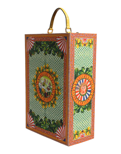 Dolce & Gabbana Rotes Kleid Keramik Porzellan Mode Box Leder Sizilien Puppen