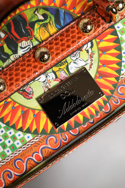 Dolce & Gabbana Schwarzes Kleid Keramik Porzellan Mode Leder Sizilien Puppen