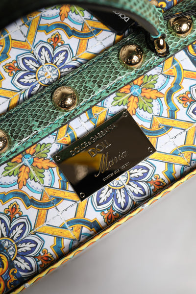 Dolce & Gabbana Schwarzes Kleid Keramik Porzellan Mode Leder Sizilien Puppen
