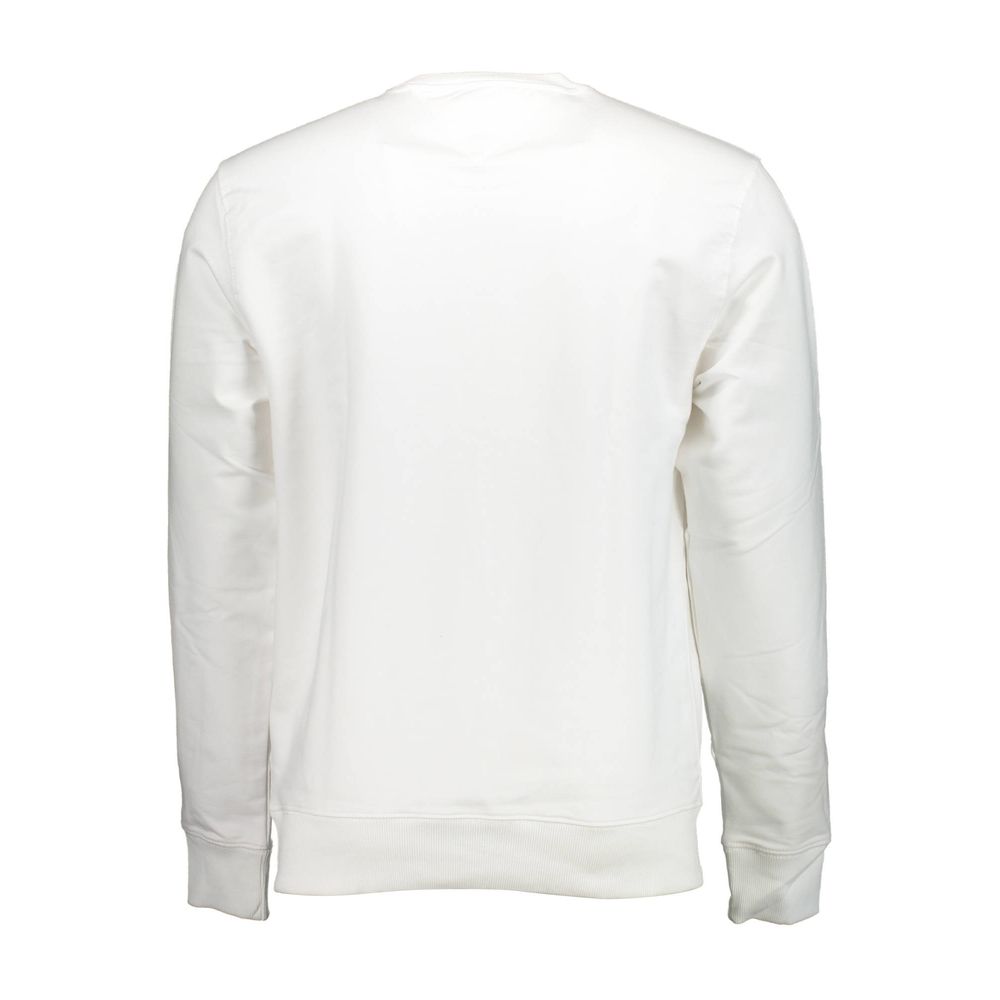 Tommy Hilfiger Weißes Unisex-Sweatshirt aus Baumwolle