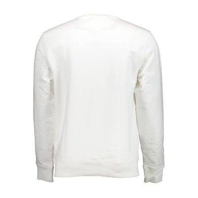 Tommy Hilfiger Weißes Unisex-Sweatshirt aus Baumwolle