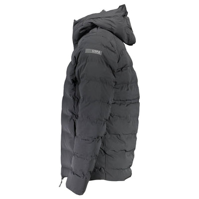U.S. POLO ASSN. Schwarze Elastan Herrenjacke