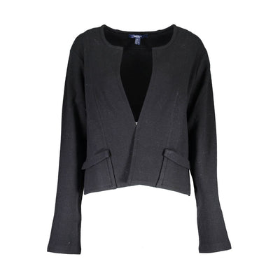 Gant Schwarze Strickjacke aus Wolle für Frauen