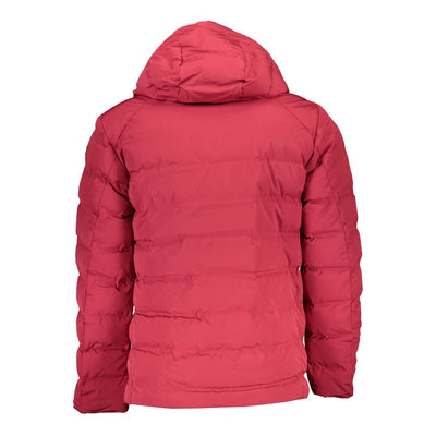 U.S. POLO ASSN. Rote Polyamid Herren Jacke