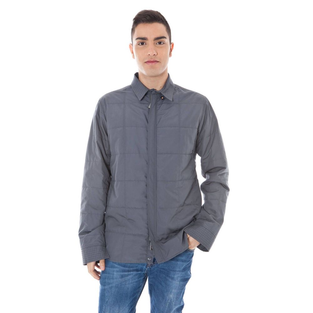Calvin Klein Graue Polyester Männer Jacke