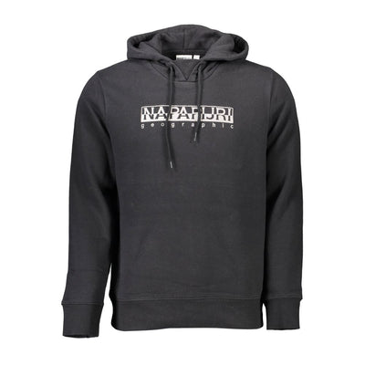 Napapijri Schwarzer Baumwollpullover für Männer