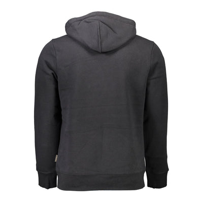 Napapijri Schwarzer Baumwollpullover für Männer
