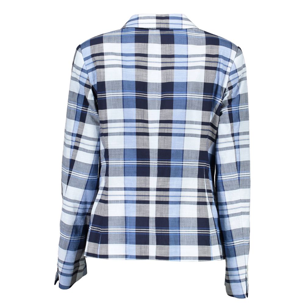 Gant Hellblaue Baumwolle Frauen Jacke
