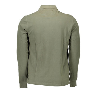 U.S. POLO ASSN. Grünes Baumwoll-Poloshirt für Männer