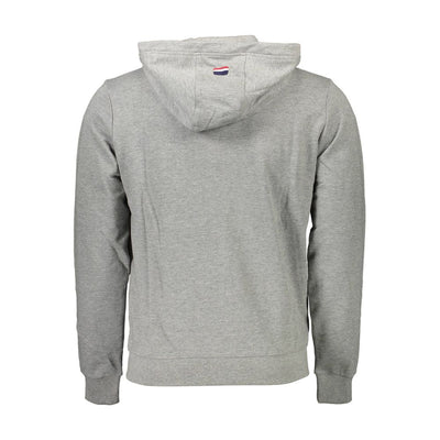 U.S. POLO ASSN. Grauer Baumwollpullover für Männer