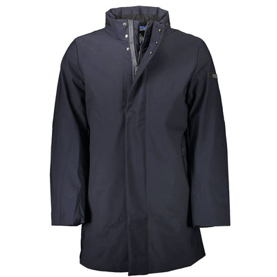 U.S. POLO ASSN. Blaue Polyester Herren Jacke