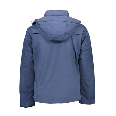U.S. POLO ASSN. Blaue Polyester Herren Jacke
