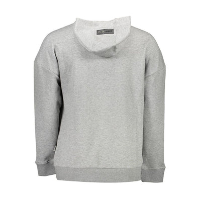 Plein Sport Grauer Baumwollpullover für Männer