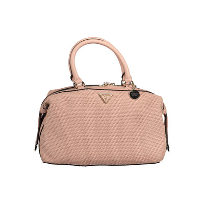 Guess Jeans Rosa Polyethylen Frauen Handtasche